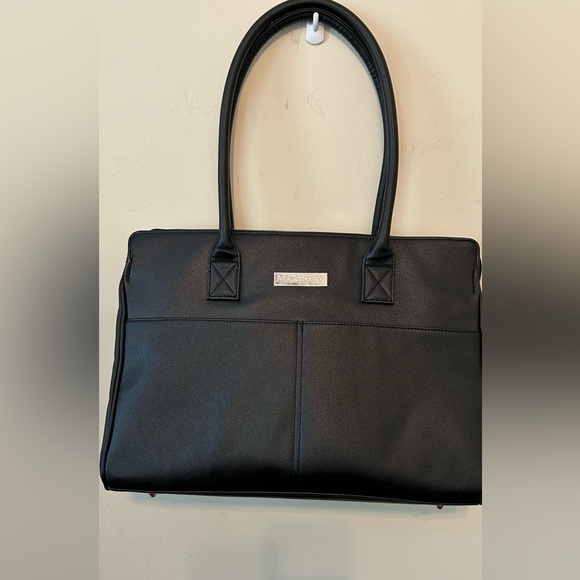 MARY KAY ~ TRAVEL TOTE ~ LARGE BLACK PURSE‎ ~ STARTER KIT ~ CONSULTANT BAG ONLY - Picture 1 of 10